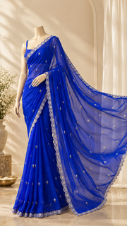 Nazaara Georgette Saree