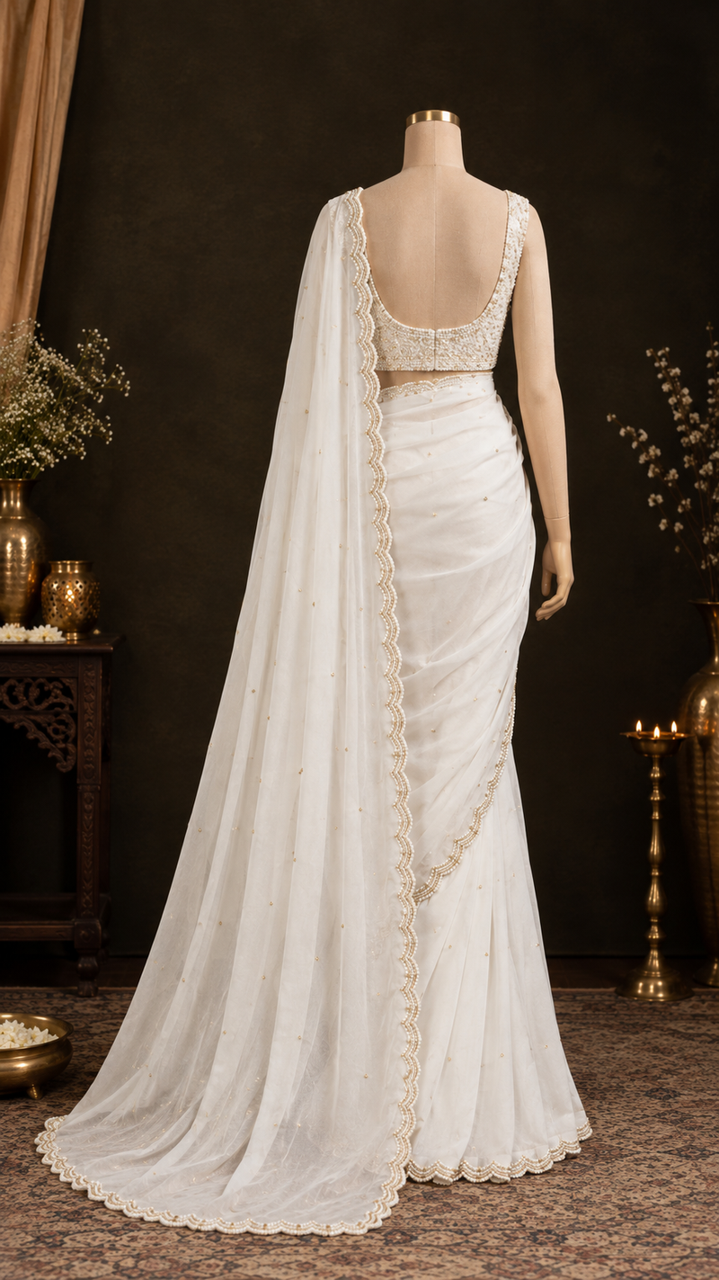 Meher Georgette Saree