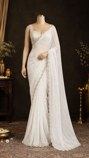 Meher Georgette Saree