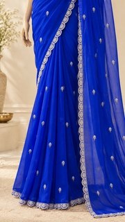 Nazaara Georgette Saree